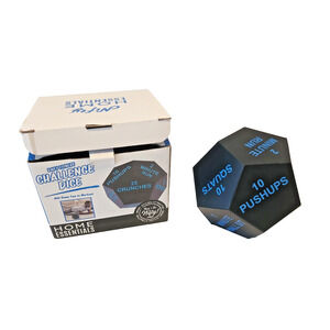 Challenge Dice Exercise Fitness 12-Sided Die Strength Training Class Workout